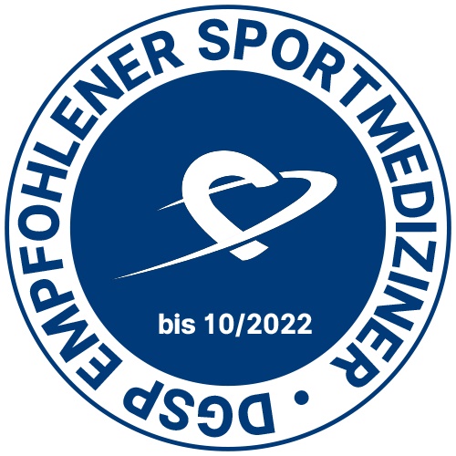 DGSP – Empfohlener Sportmediziner (gültig bis 10/2022)